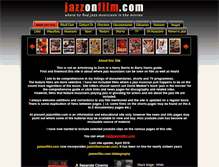 Tablet Screenshot of jazzonfilm.com